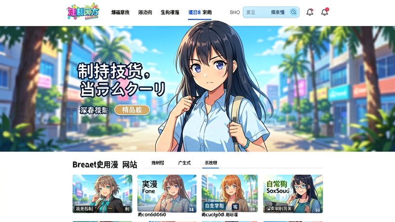 好用的动漫网站 相关配图